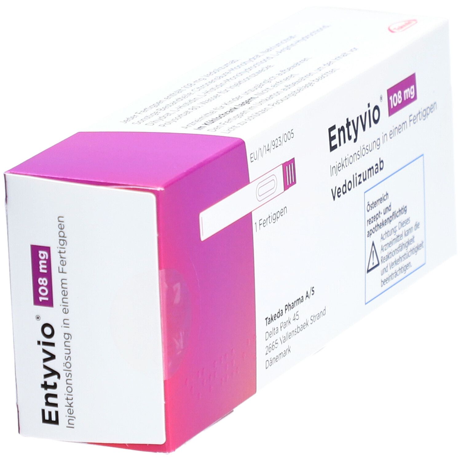 Entyvio 108 mg Injektionslösung im Fertigpen 1 St