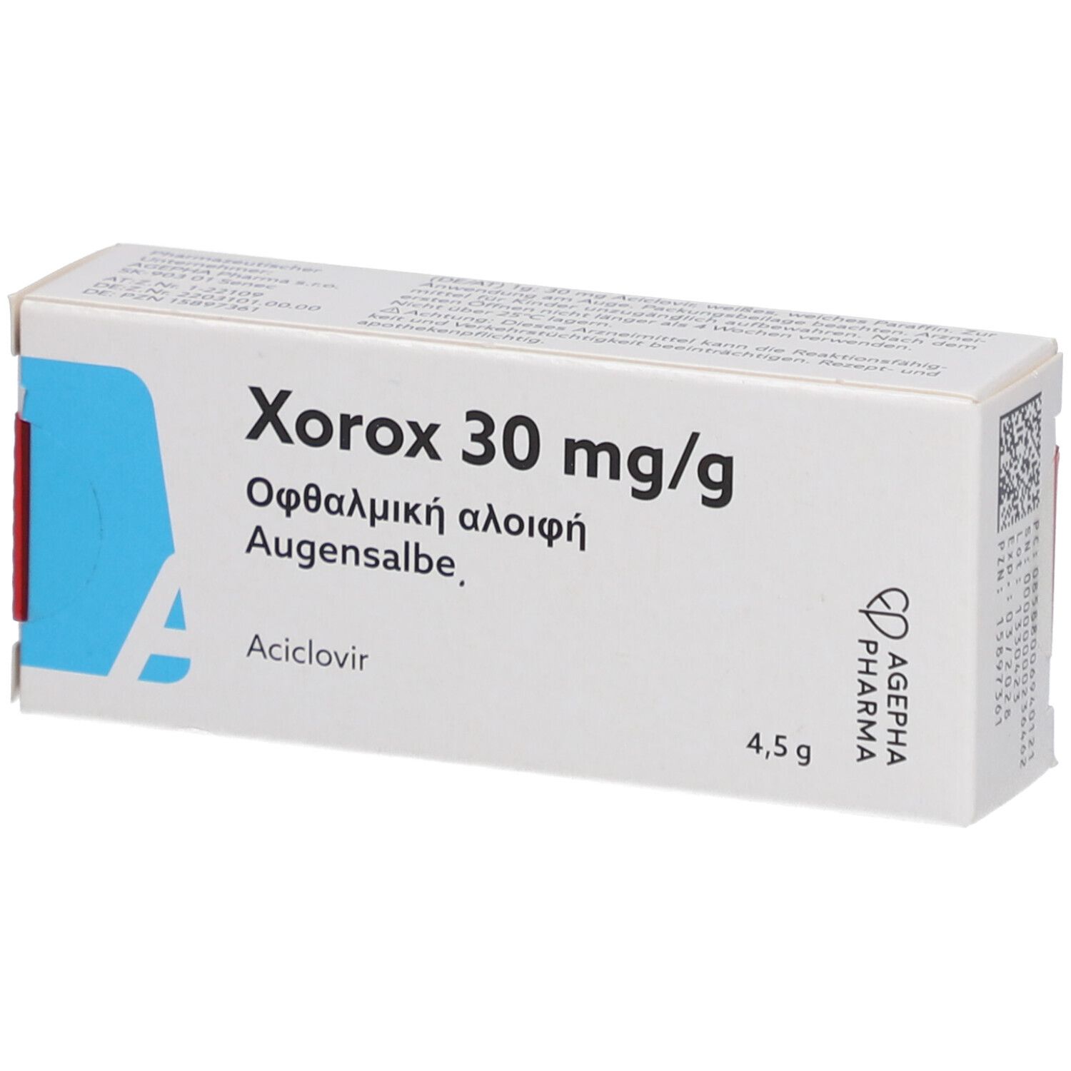 XOROX 30 mg/g Augensalbe