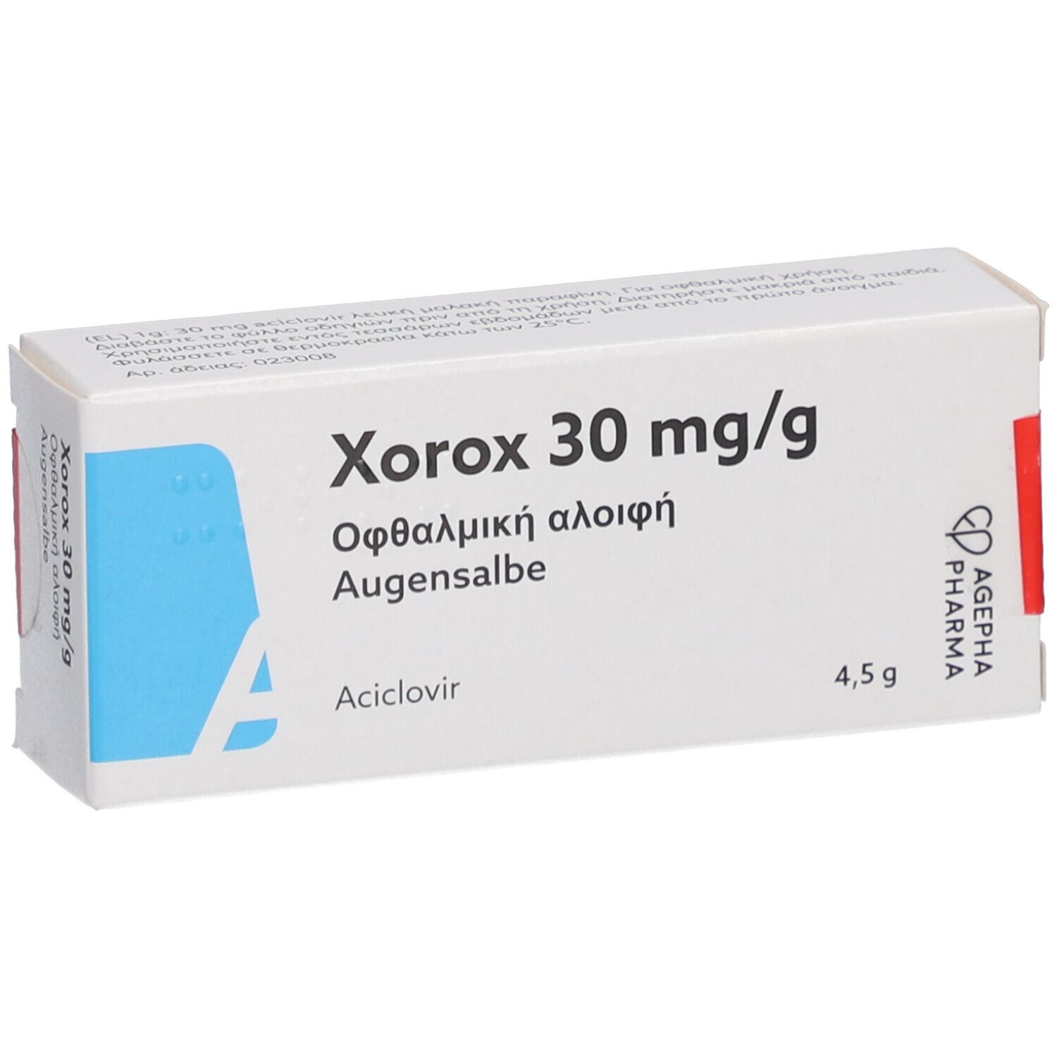 XOROX 30 mg/g Augensalbe