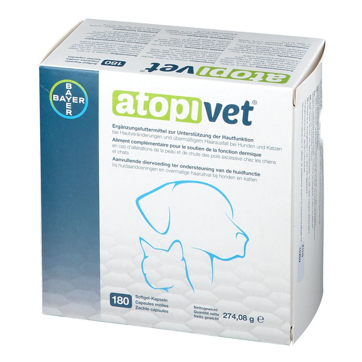 Atopivet® Soft-Gel Kapseln  für Hunde und Katzen
