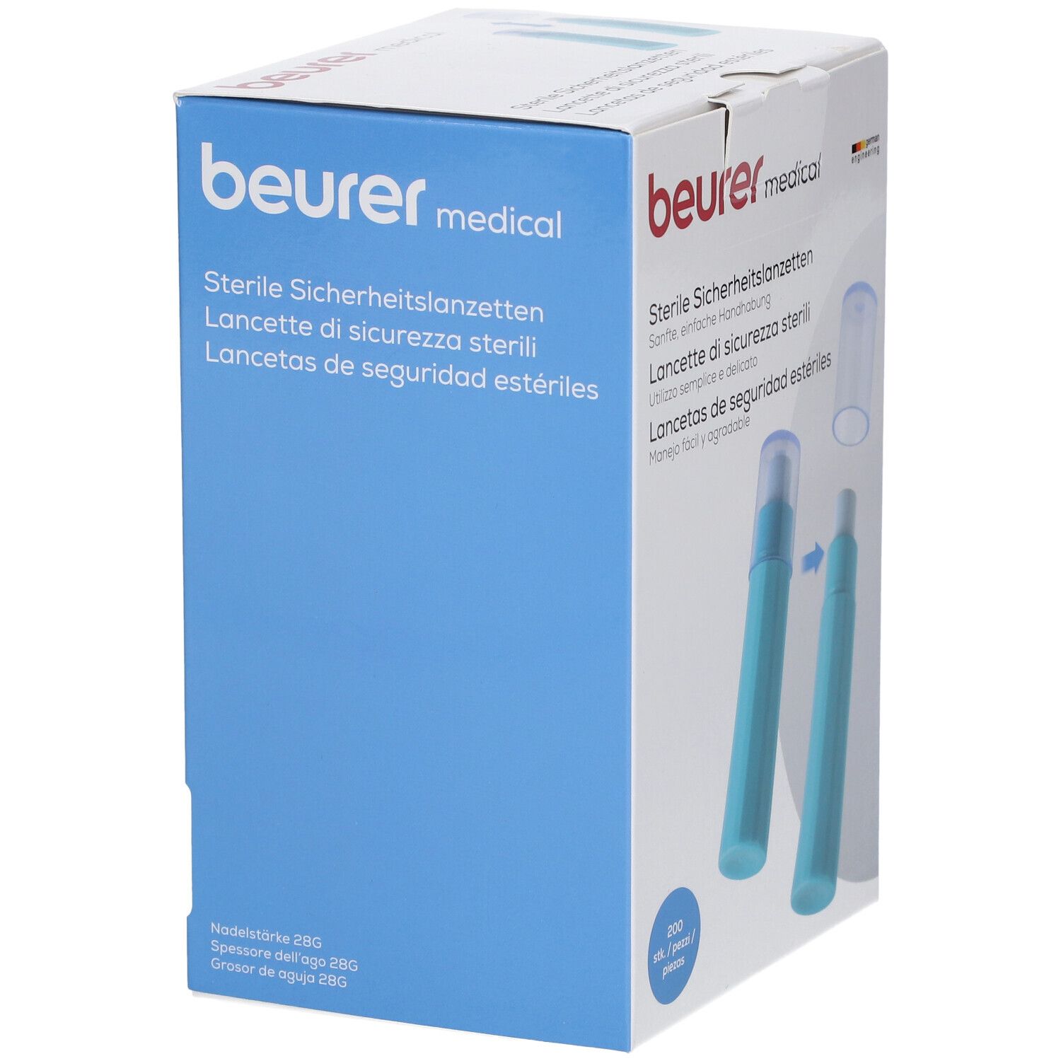 Beurer Sicherheitslanzetten 28 G 200 Stück Angebot