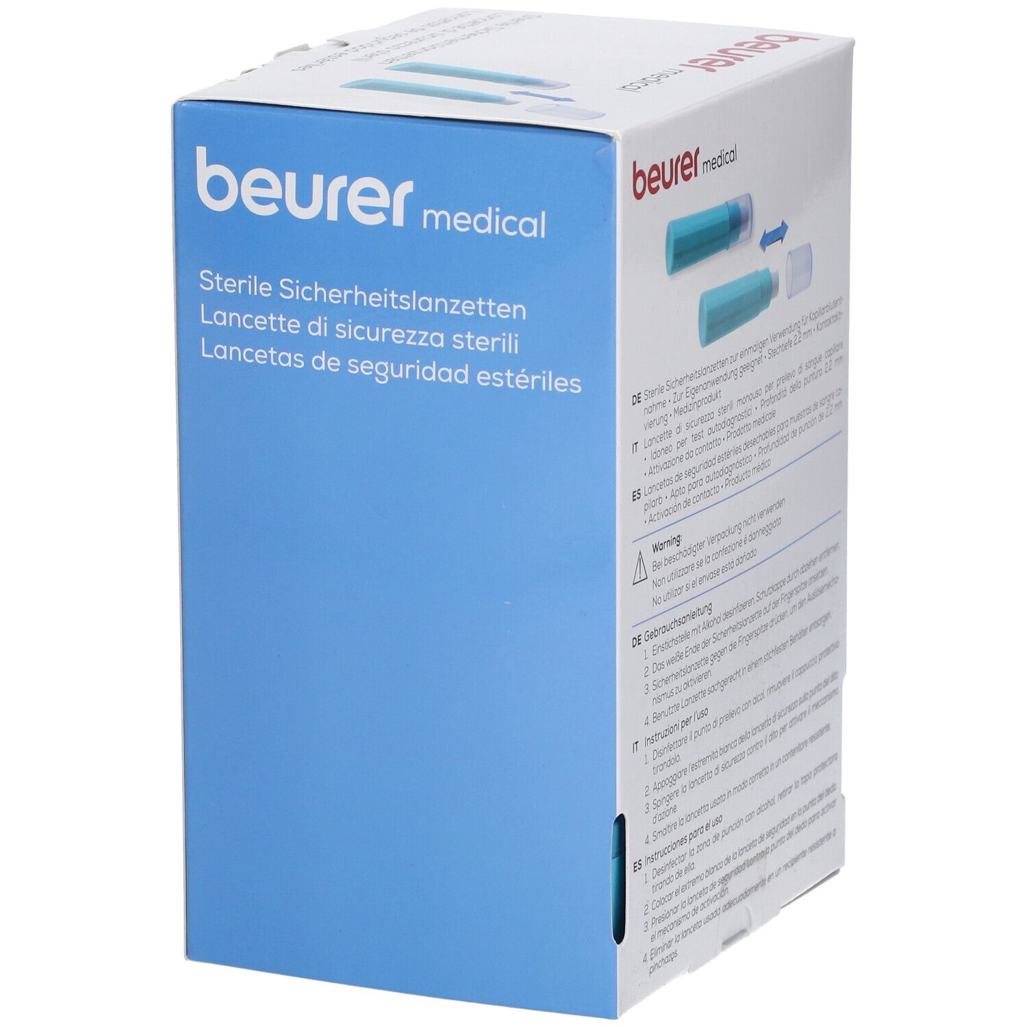 Beurer Sicherheitslanzetten 28 G 200 Stück Angebot