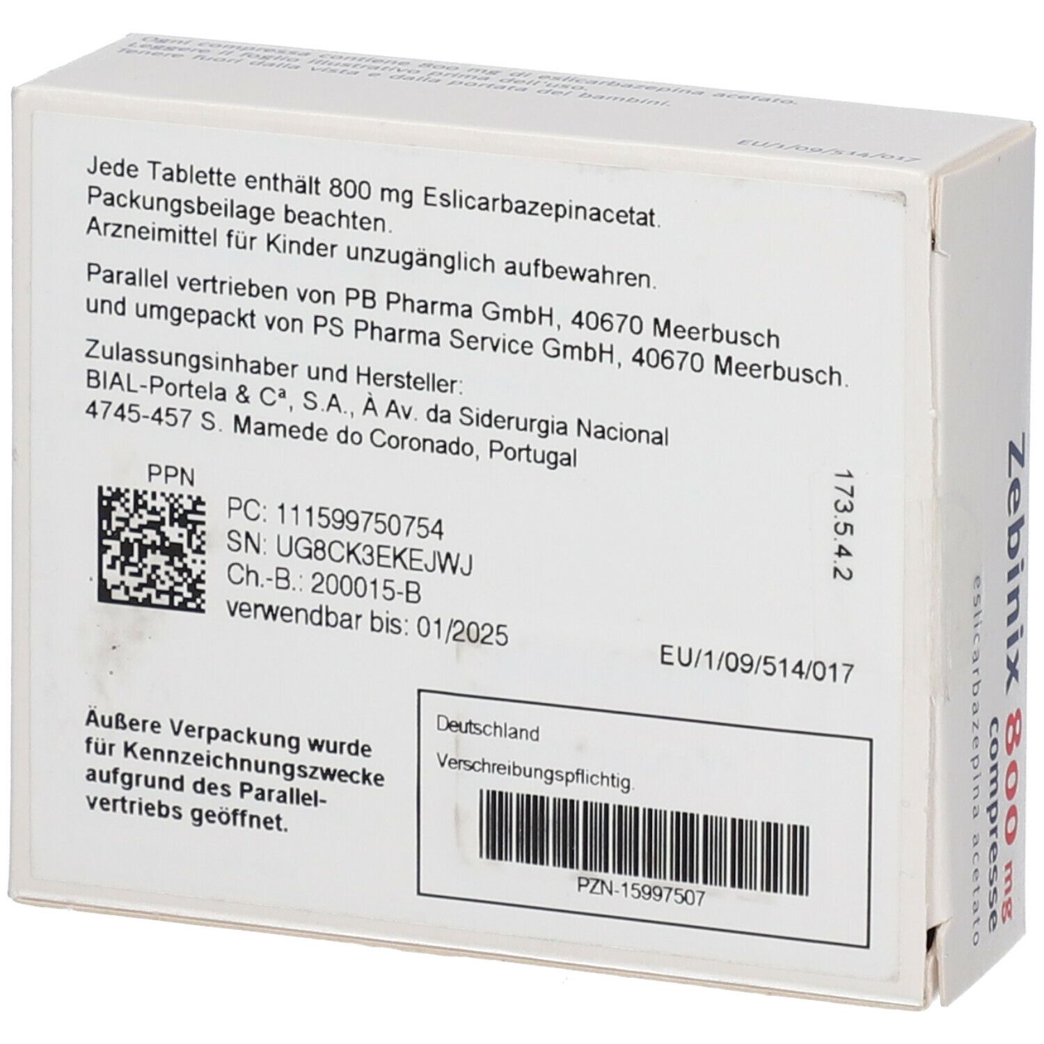 Zebinix 800 mg