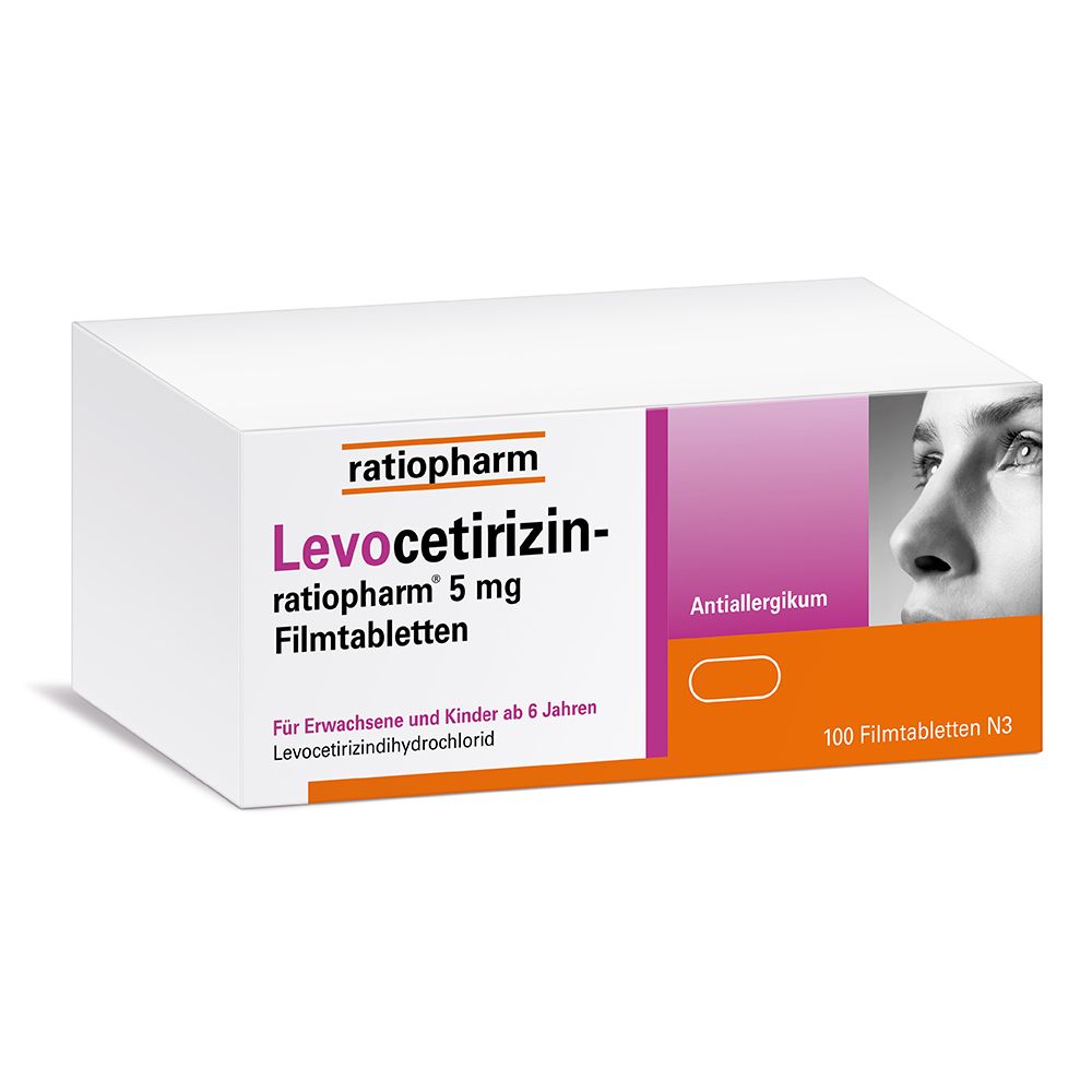 Levocetirizin-ratiopharm® 5 mg