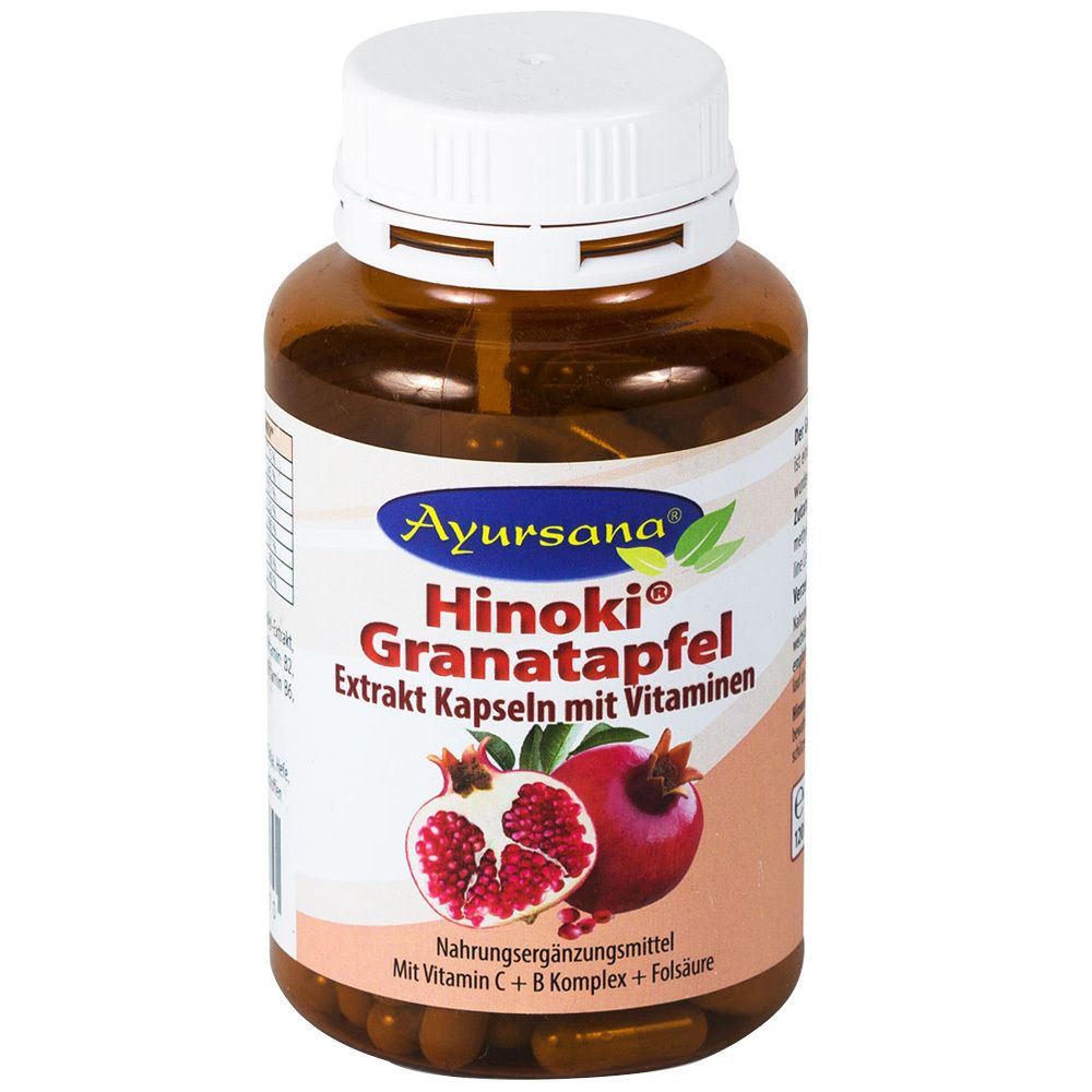 Hinoki® Granatapfel Extrakt-Kapseln 120 St Kapseln