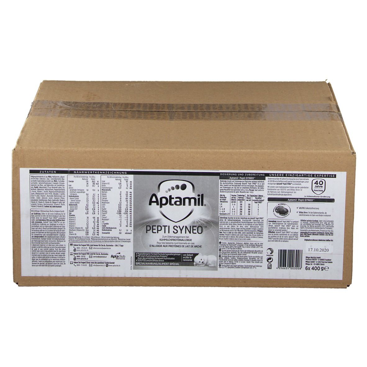 Pepti Syneo™ 6X400 g Pulver