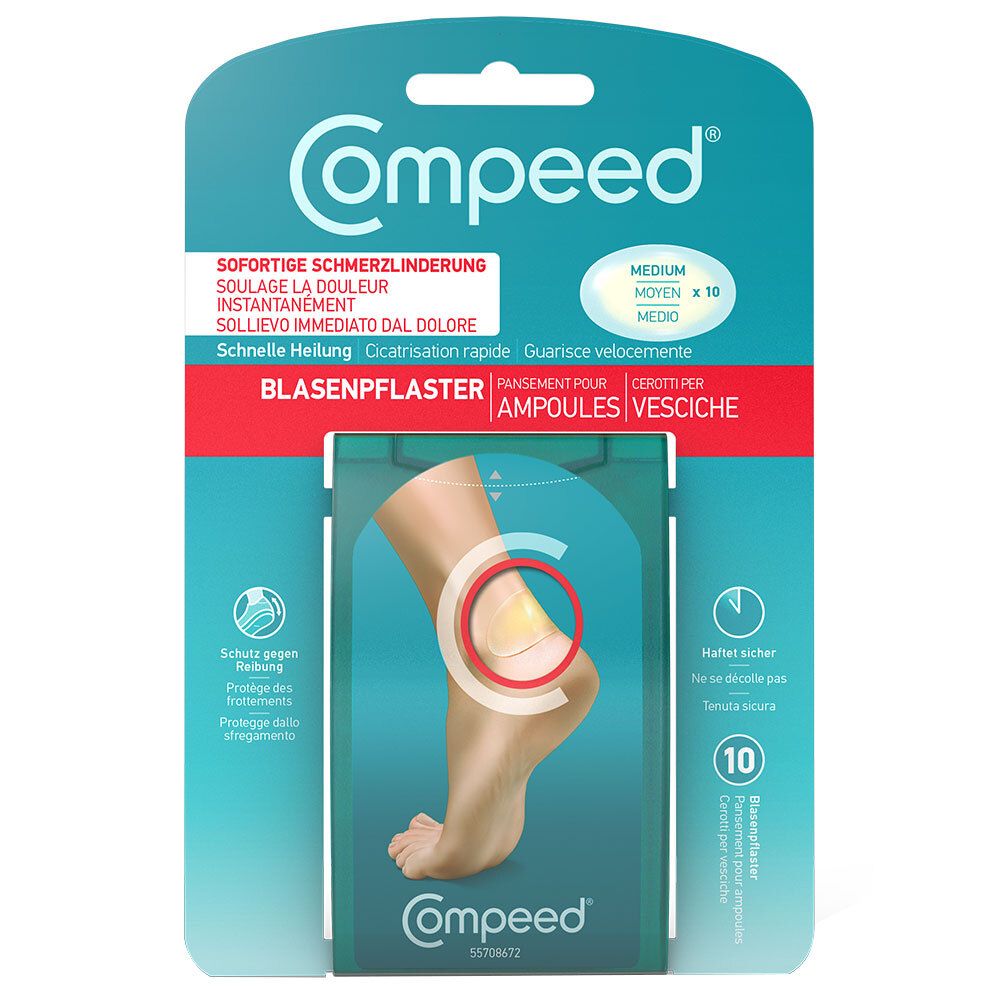 Blasenpflaster medium 10 St Pflaster