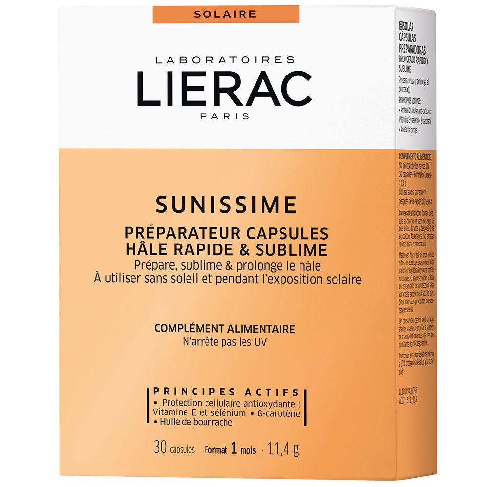 Lierac Sunissime Bräunungskapseln Nahrungsergänzung