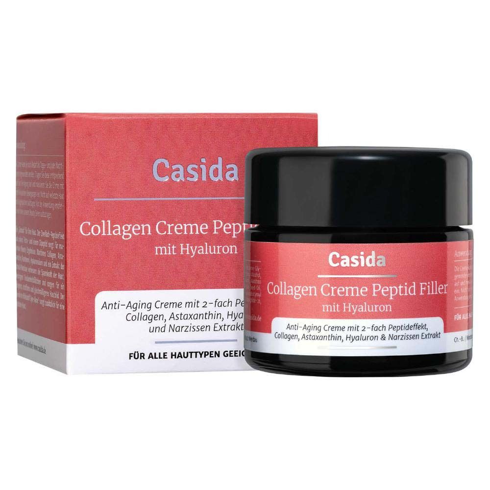 Collagen Creme Peptid Filler mit Hyaluron 50 ml Creme