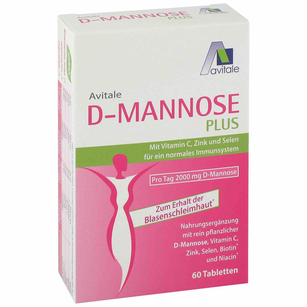 D-Mannose Plus 2.000 mg 60 St Tabletten