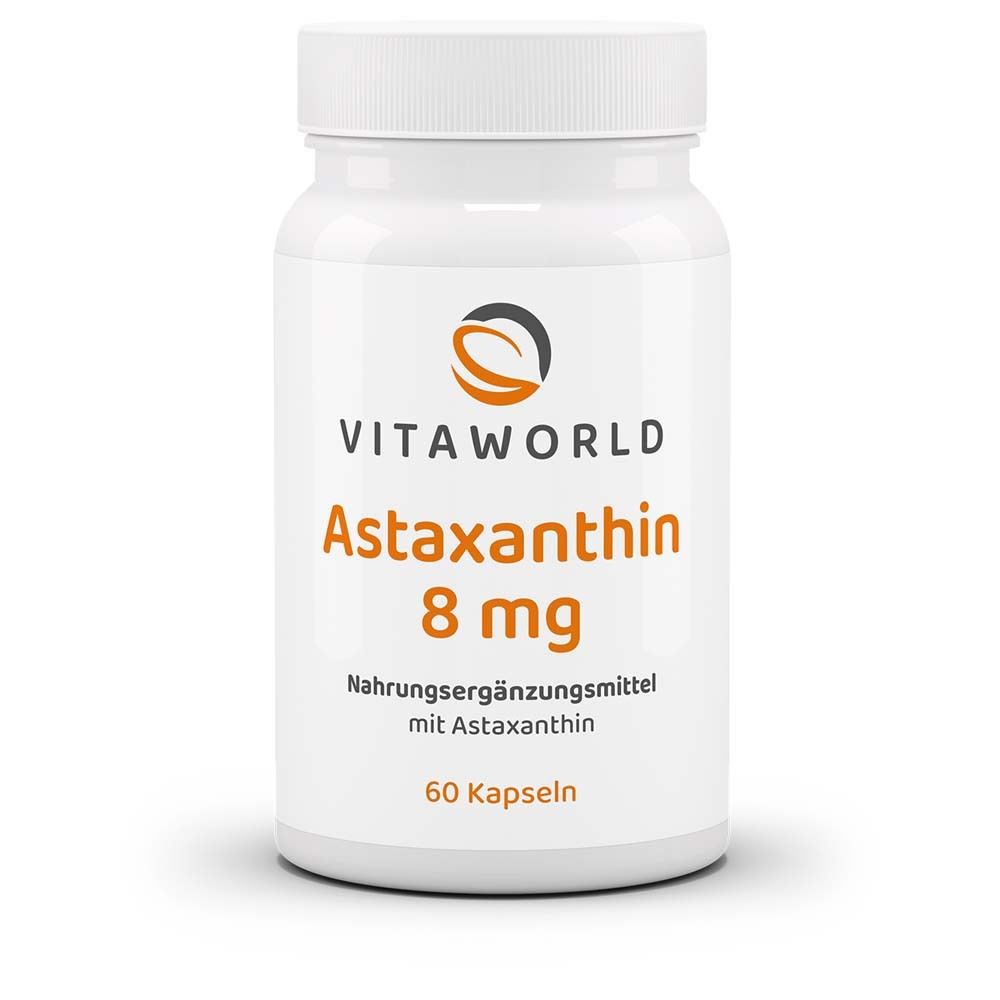 Astaxanthin 8 mg 60 St Kapseln