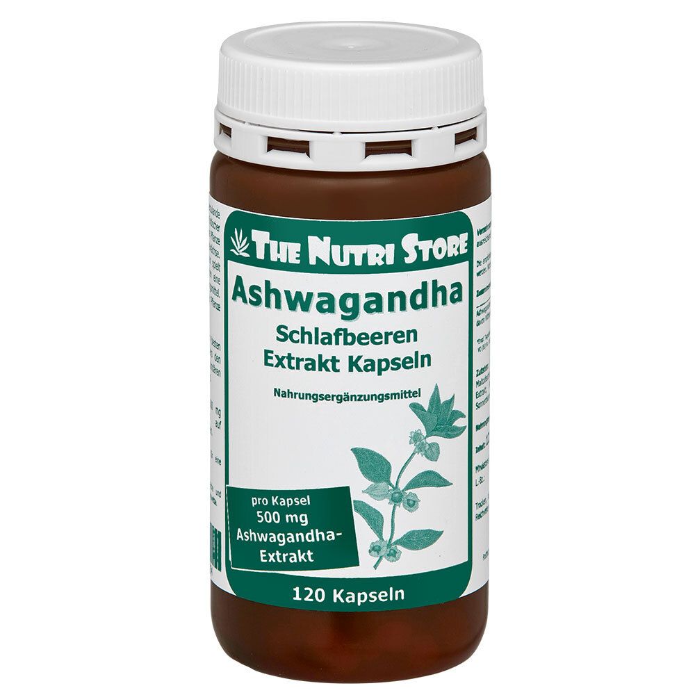 Ashwagandha Schlafbeeren Extrakt Kapseln 120 St Kapseln