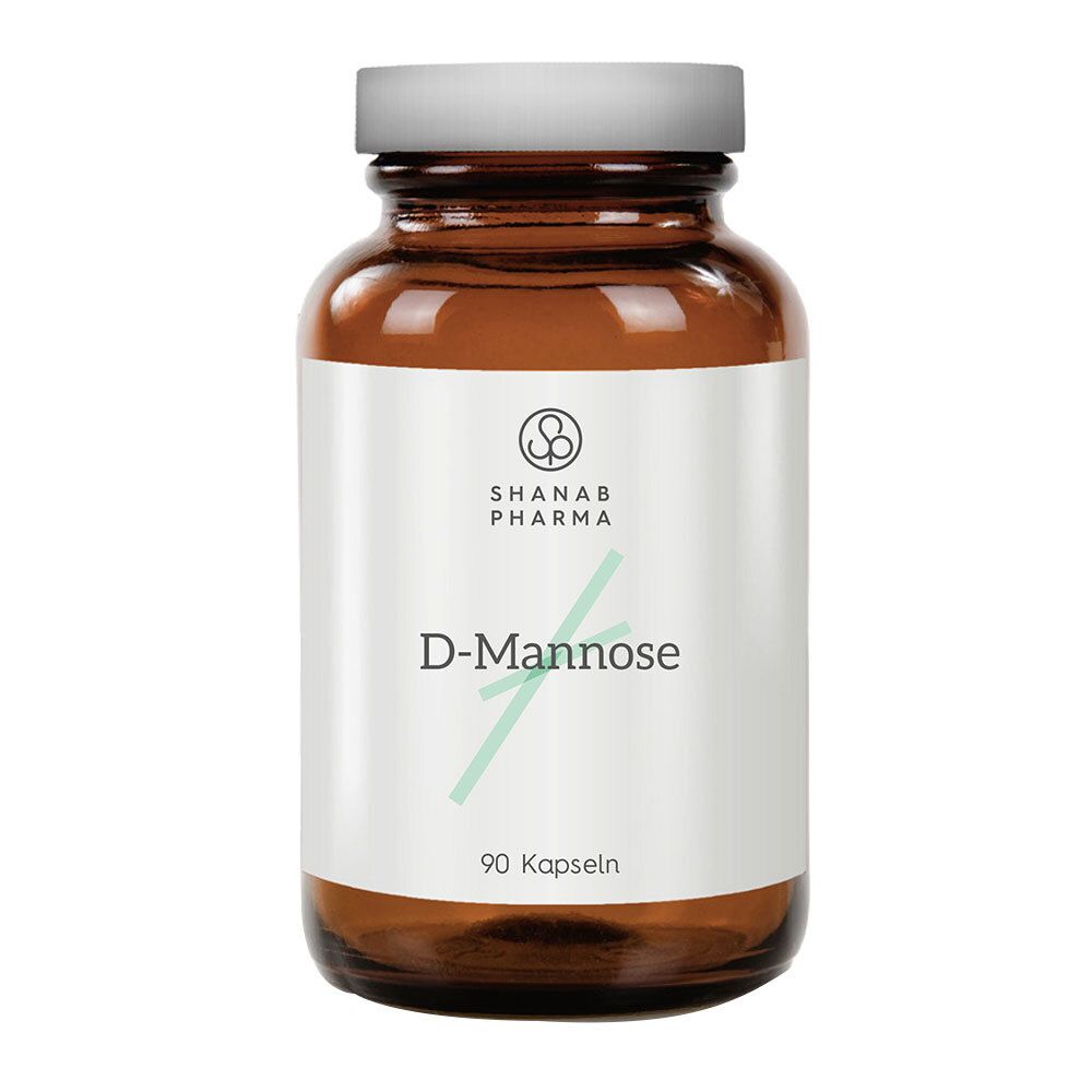 Shanabpharma D-Mannose 500 mg Kapseln 90 St Kapseln