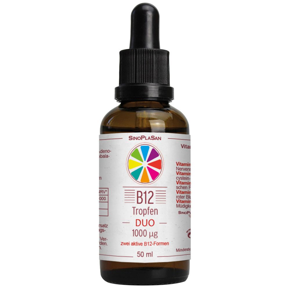 Vitamin B12 Tropfen DUO 1000 µg 50 ml Tropfen