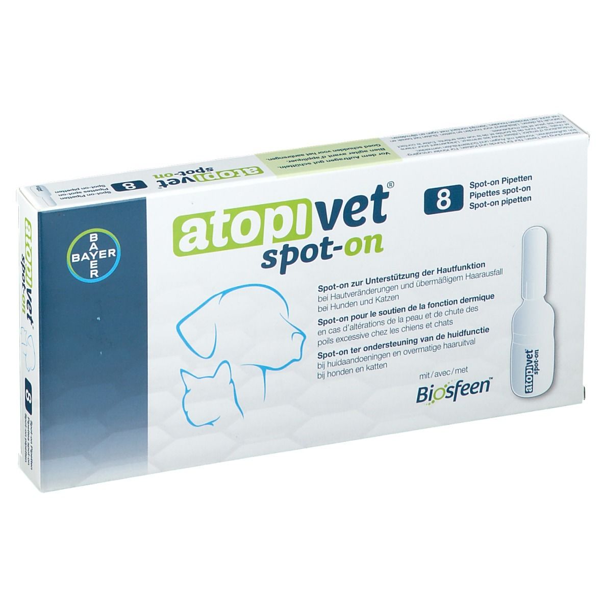 Atopivet® spot on für Hunde und Katzen 8 St Pipetten