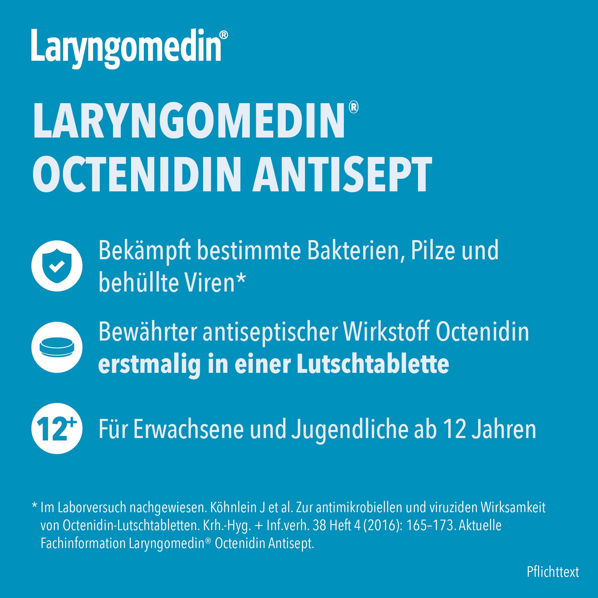 Laryngomedin® Octenidin Antisept