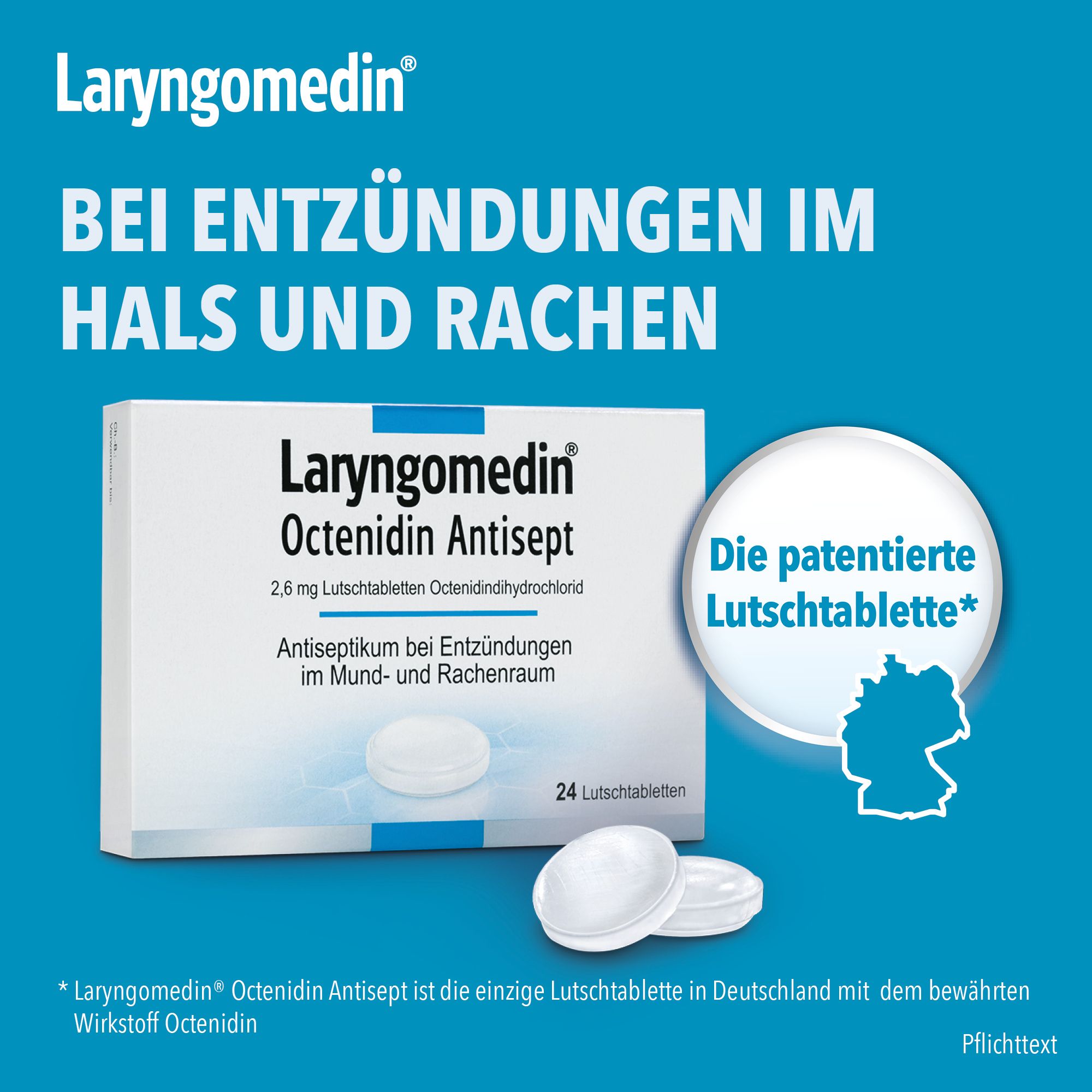 Laryngomedin® Octenidin Antisept