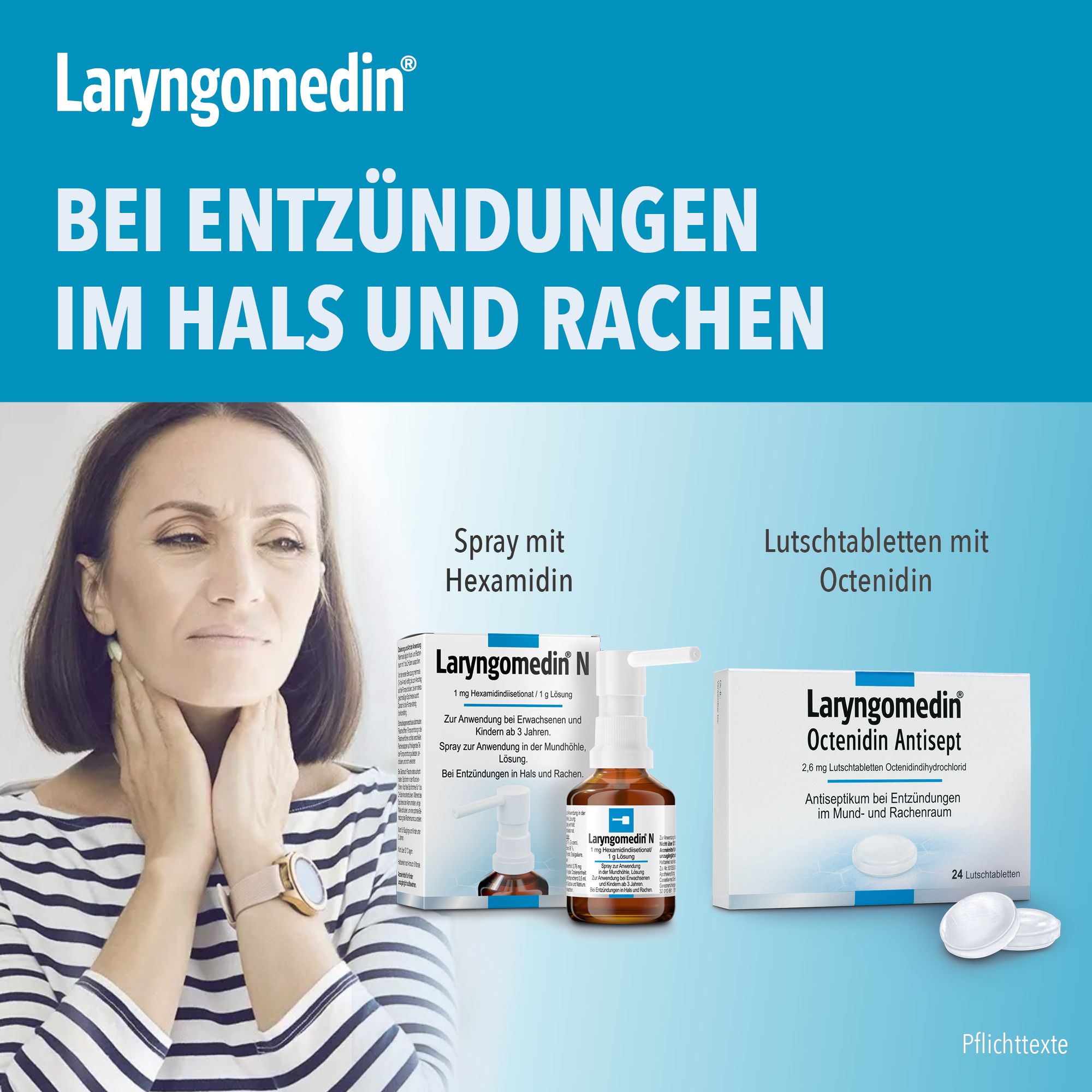 Laryngomedin® Octenidin Antisept