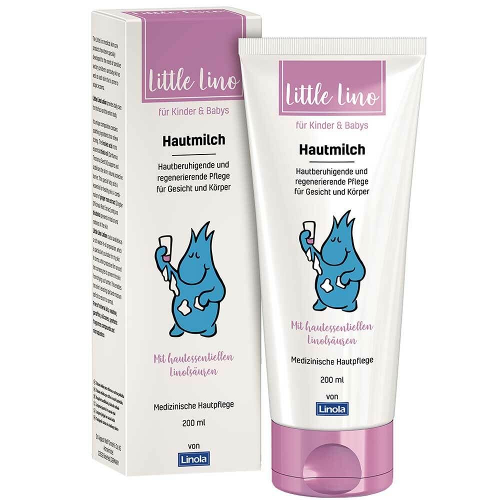 Little Lino Hautmilch: Körperlotion für sehr trockene Kinderhaut und Babyhaut