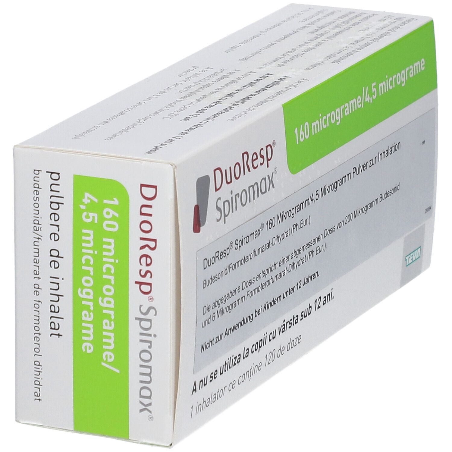 DUORESP Spiromax 160µg/4,5µg/Dosis 1x120ED Inh.-P.
