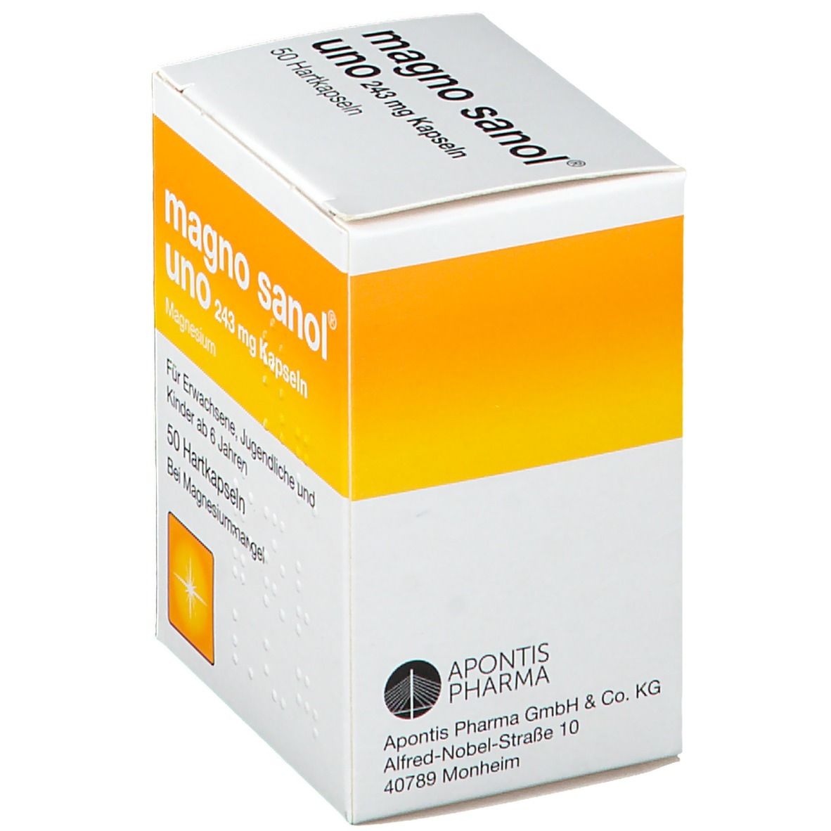 Magno Sanol uno 243 mg Kapseln