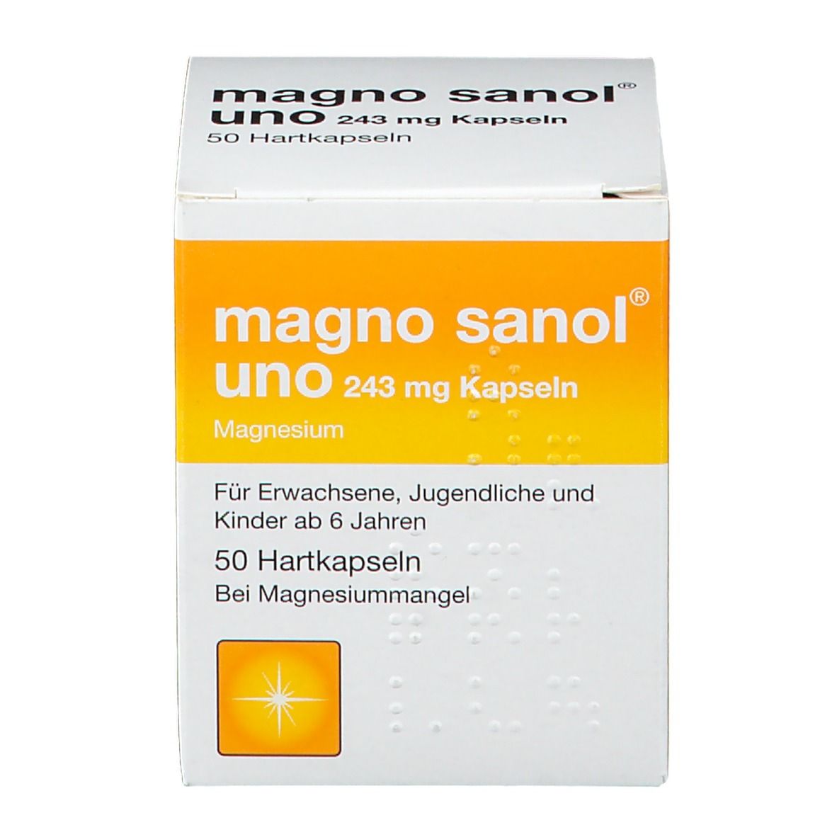 magno sanol® uno 243 mg Kapseln