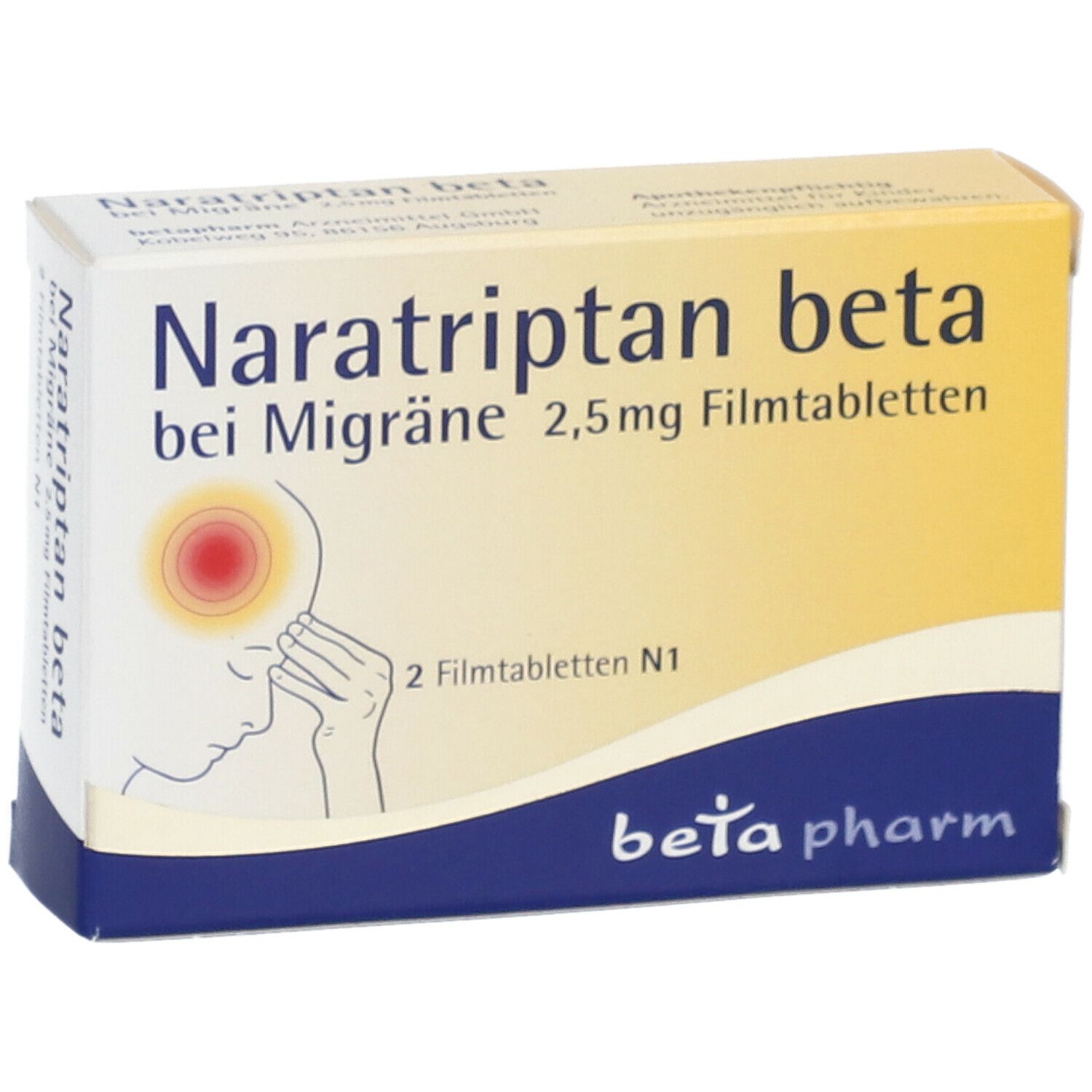 Naratriptan Beta 25 Mg 2 St Shop Apotheke