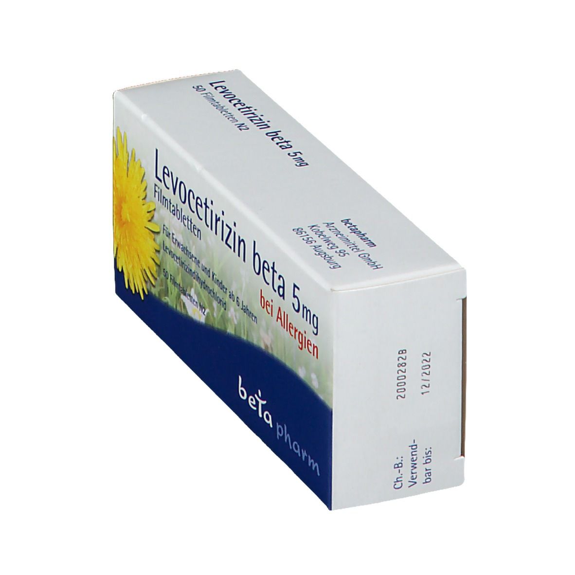 Levocetirizin beta 5 mg Filmtabletten