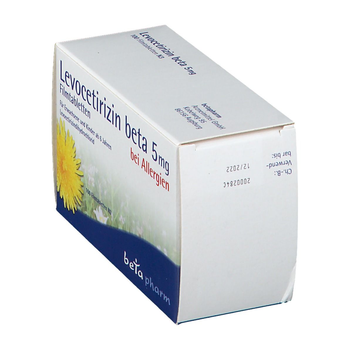 Levocetirizin beta 5mg