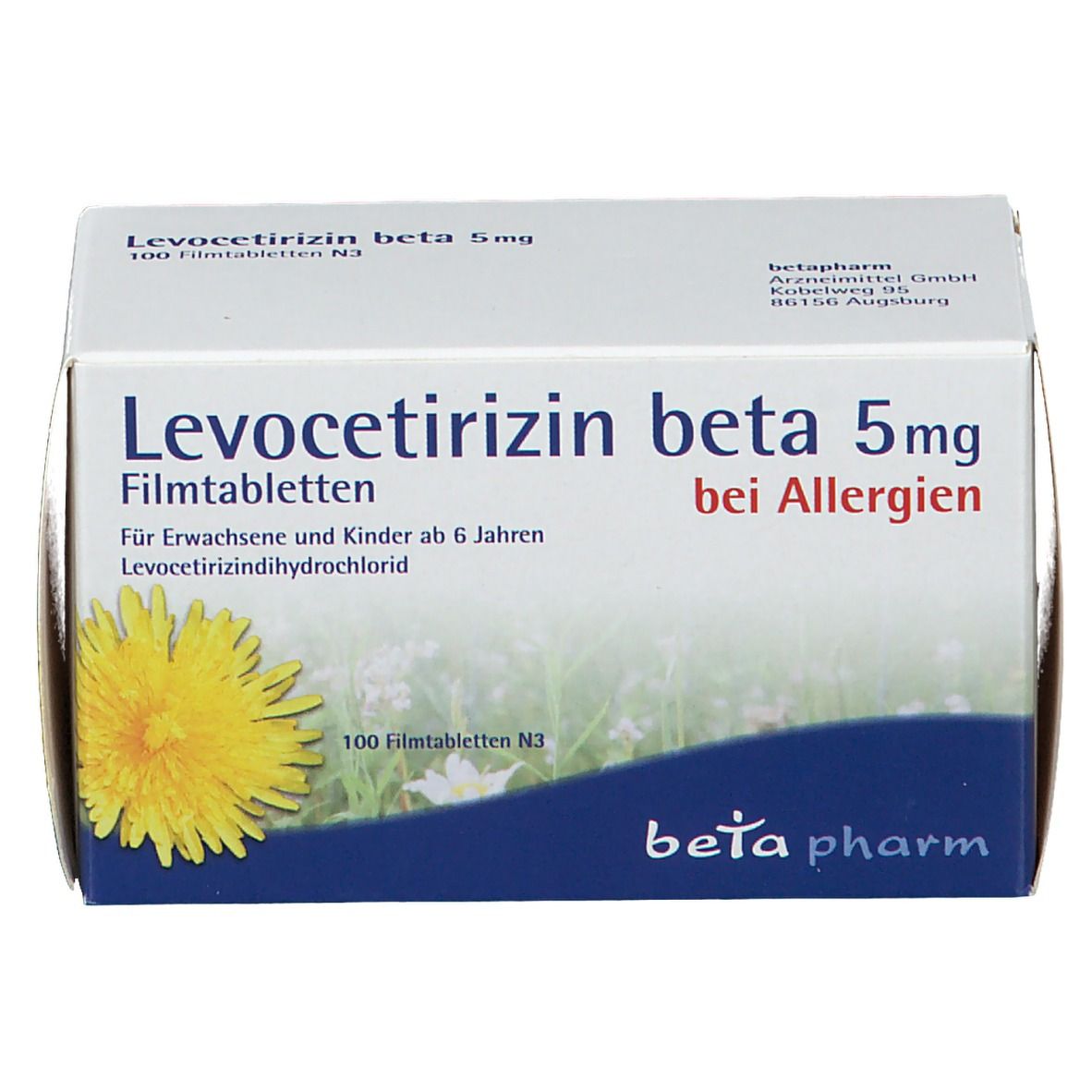 Levocetirizin beta 5mg