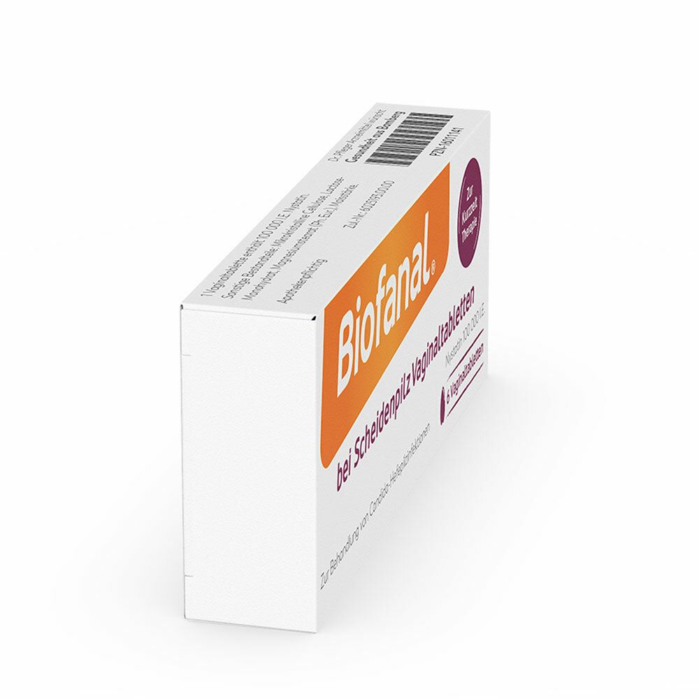 Biofanal bei Scheidenpilz Vaginaltabletten