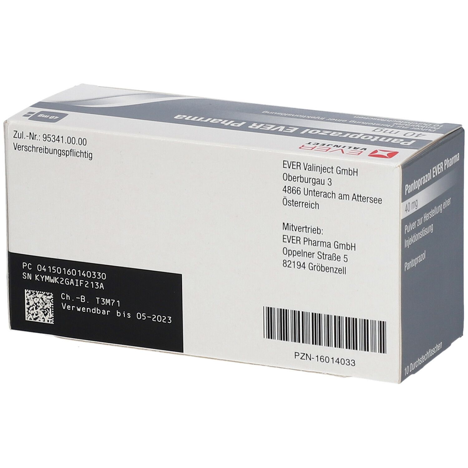 Pantoprazol EVER Pharma 40 mg