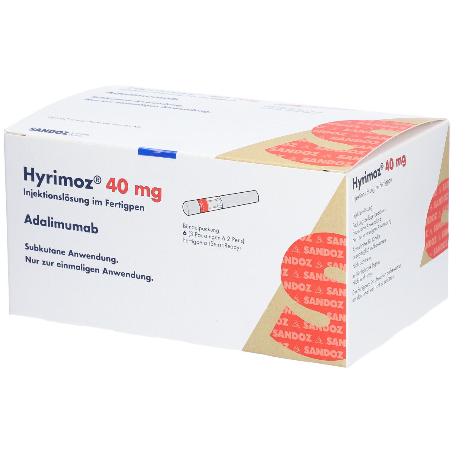 Hyrimoz 40 mg/0,8 ml