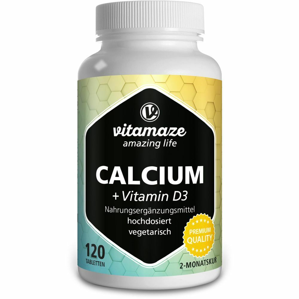 Vitamaze Calcium 600 mg + Vitamin D3 hochdosiert
