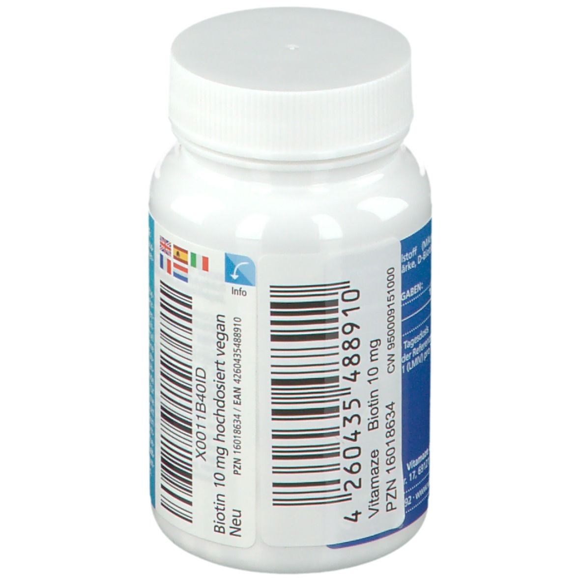 Vitamaze Biotine 10 mg dose forte