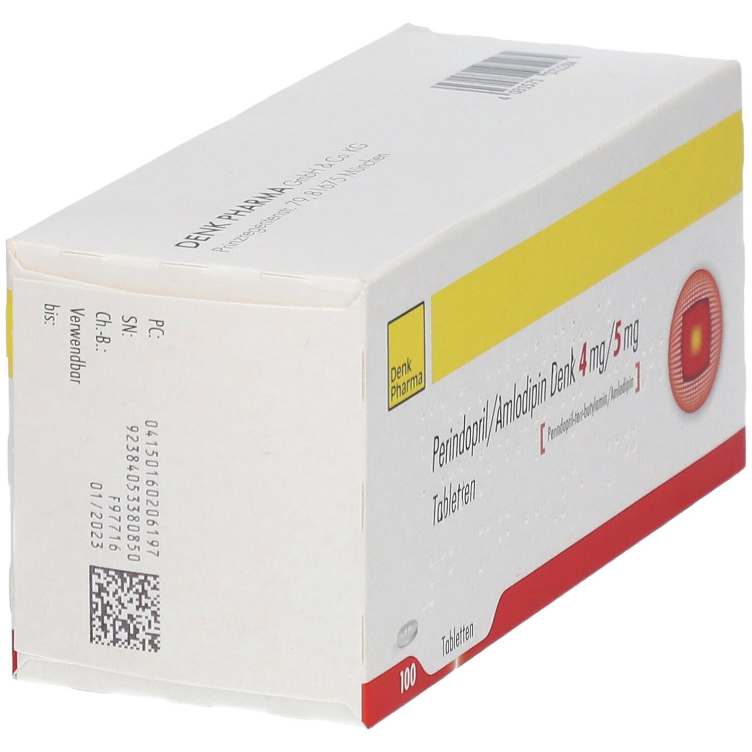 PERINDOPRIL/Amlodipin Denk 4 mg/5 mg Tabletten 100 St