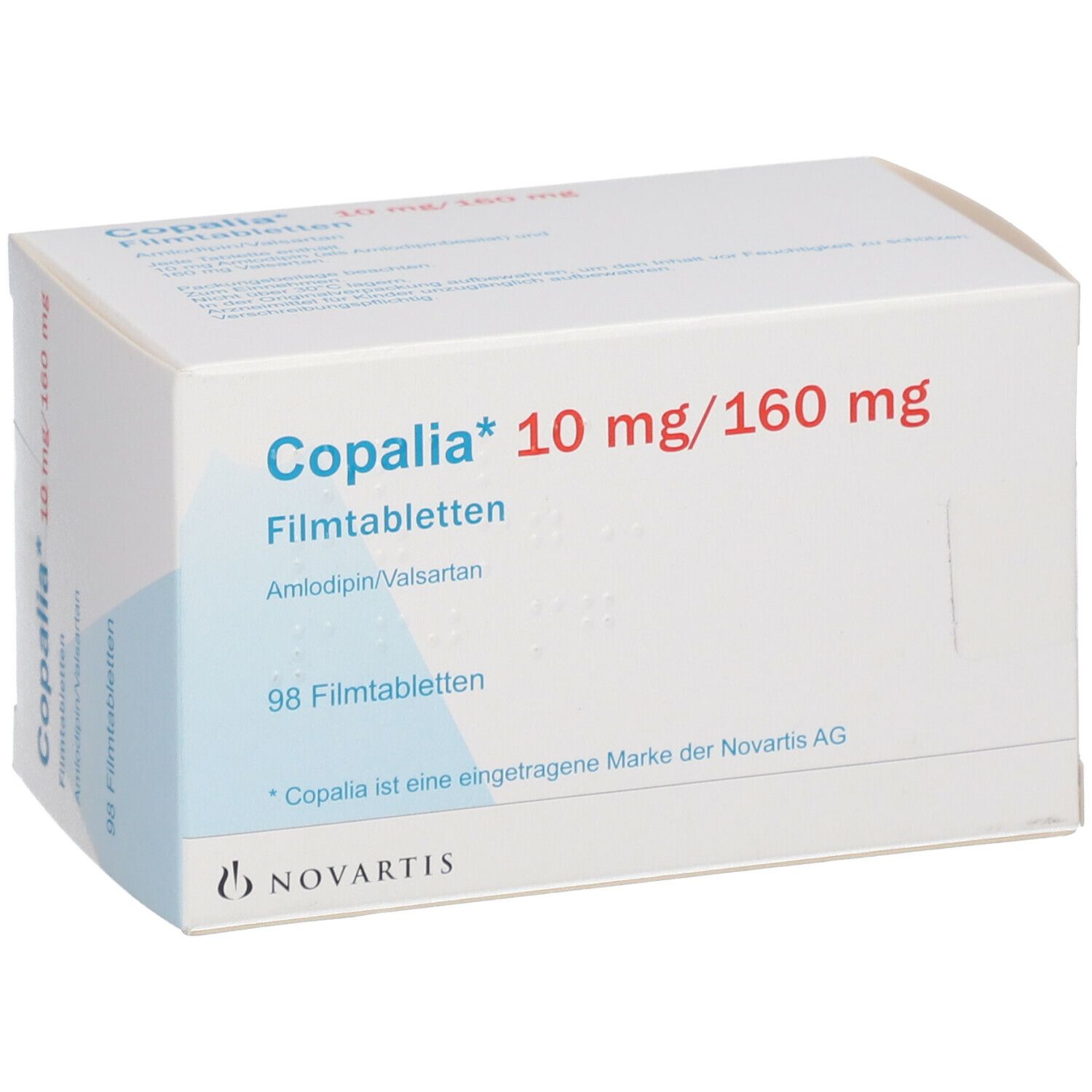 Copalia 10 mg/160 mg 98 St mit dem E-Rezept kaufen - Shop Apotheke