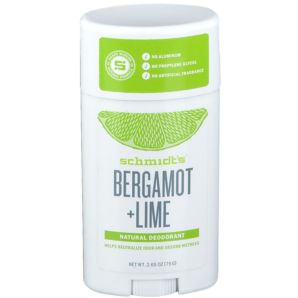 schmidts Bergamot + Lime Deodorant
