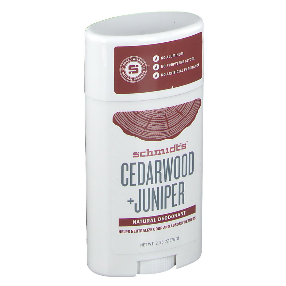 Schmidt's® Deodorant Stick Bois de cerisier + Genévrier