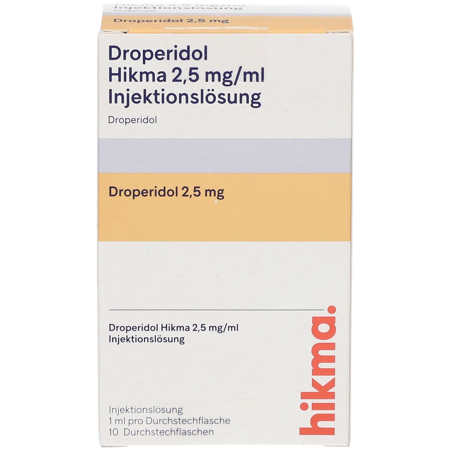 DROPERIDOL Hikma 2,5 mg/ml Injektionslösung