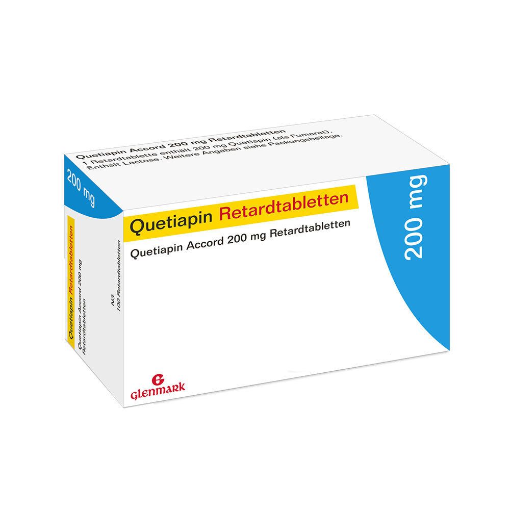 Quetiapin Glenmark 200 mg