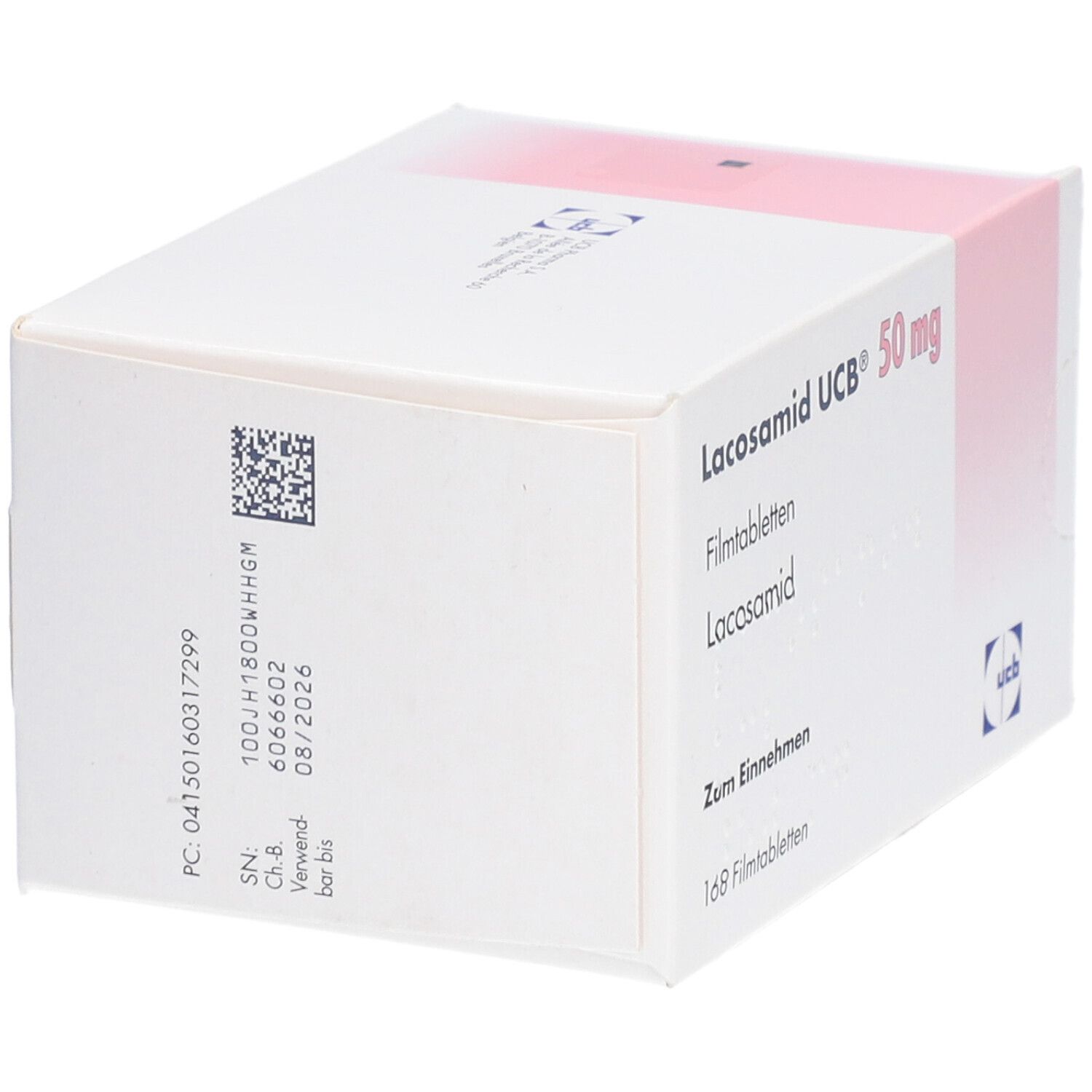 Lacosamid UCB 50 mg Filmtabletten 168 St