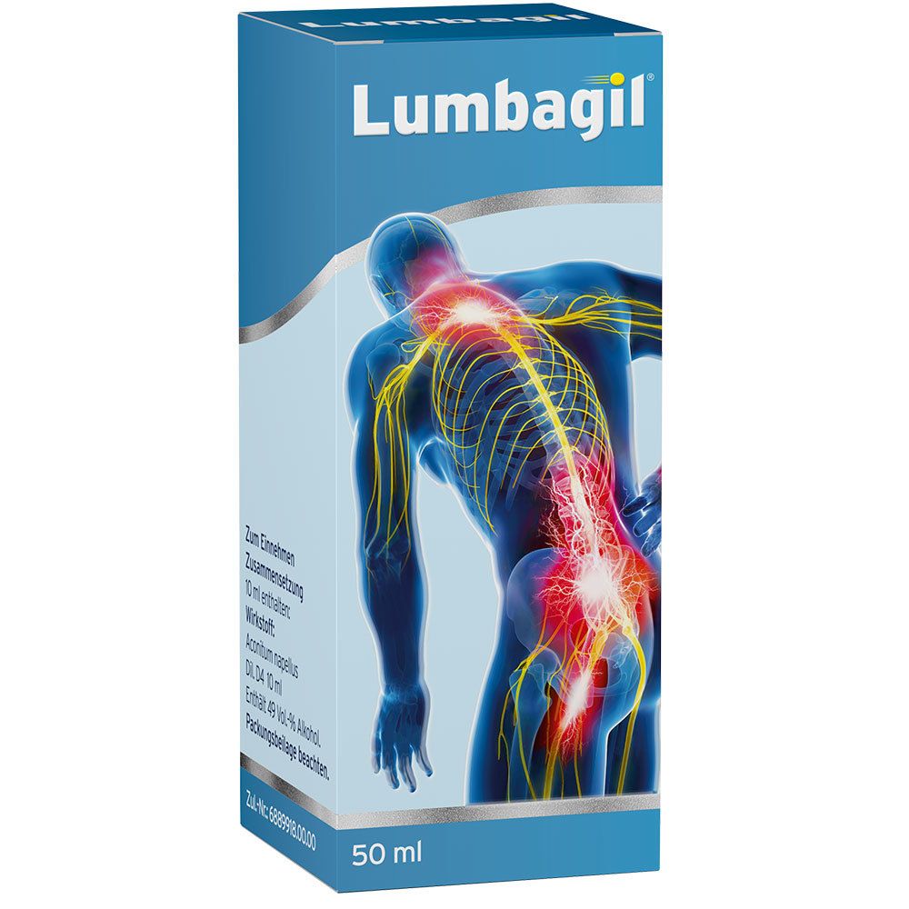 Lumbagil® Tropfen bei Nervenschmerzen & Ischias