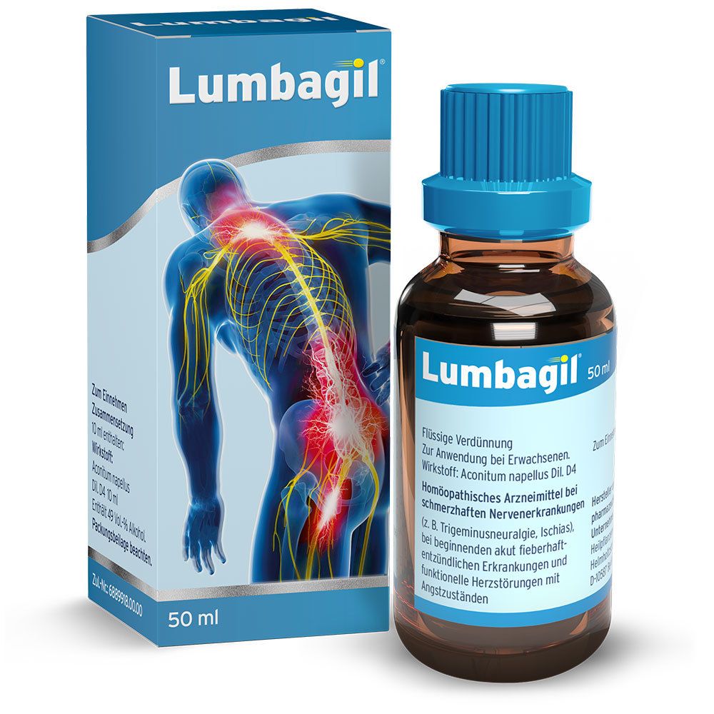 LUMBAGIL® Tropfen bei Nervenschmerzen & Ischias