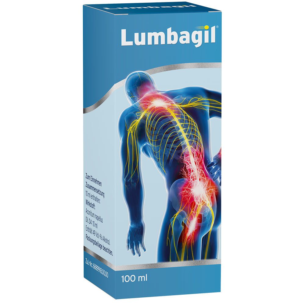 Lumbagil® Tropfen bei Nervenschmerzen & Ischias