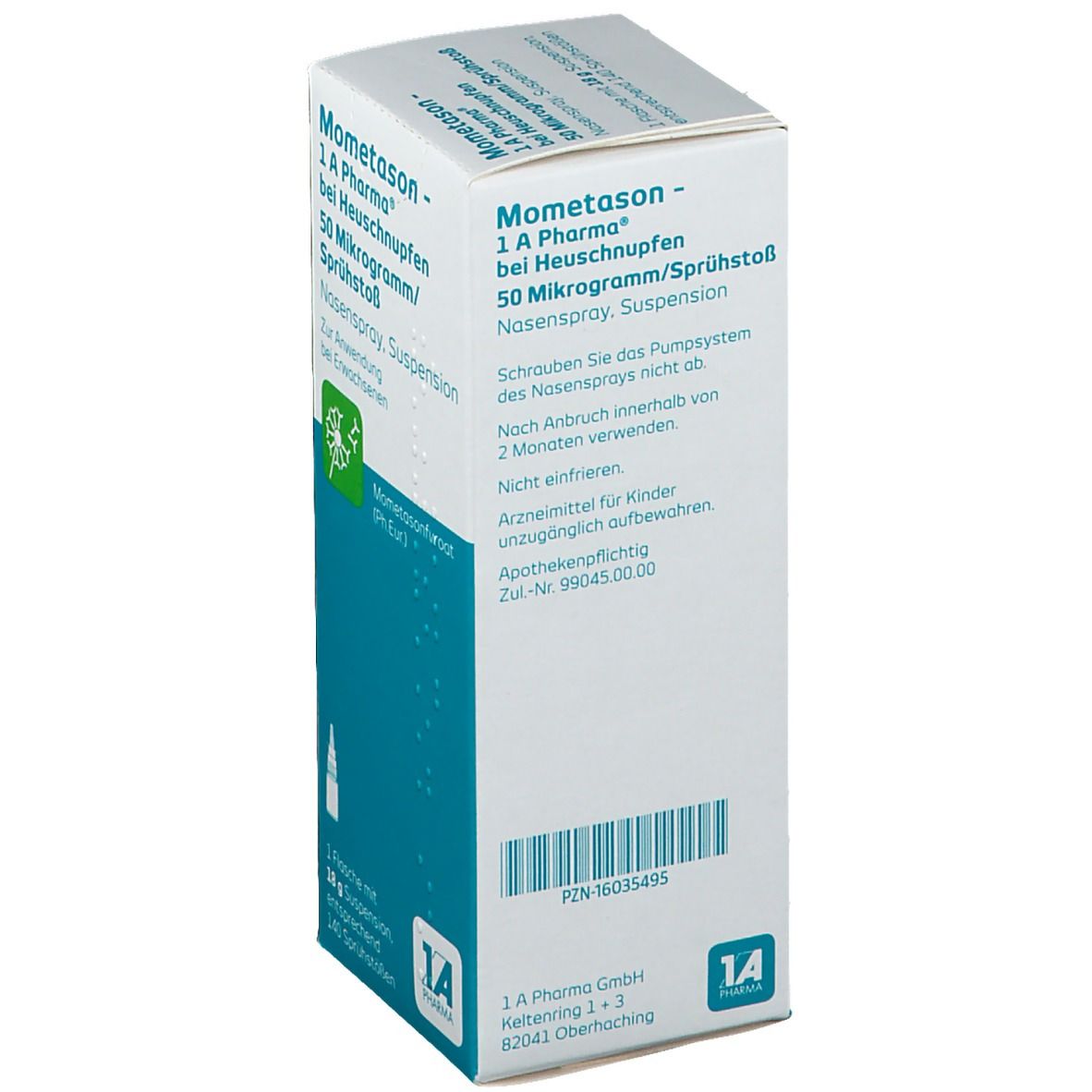 Mometason 1 A Pharma® bei Heuschnupfen
