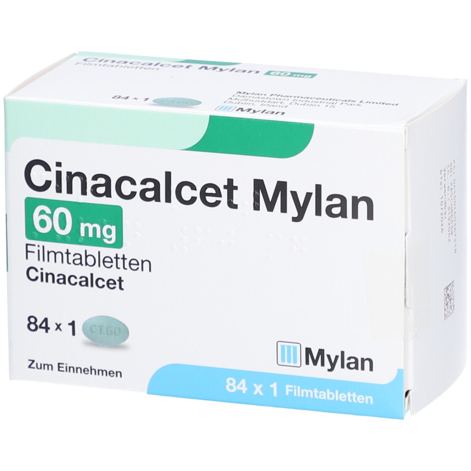 Cinacalcet Mylan 60 mg Filmtabletten 84 St