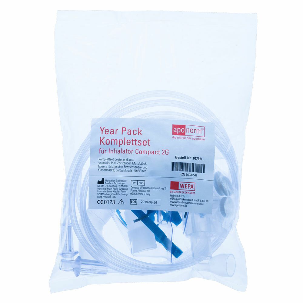 aponorm® Inhalator Compact 2 Year Pack Komplettset