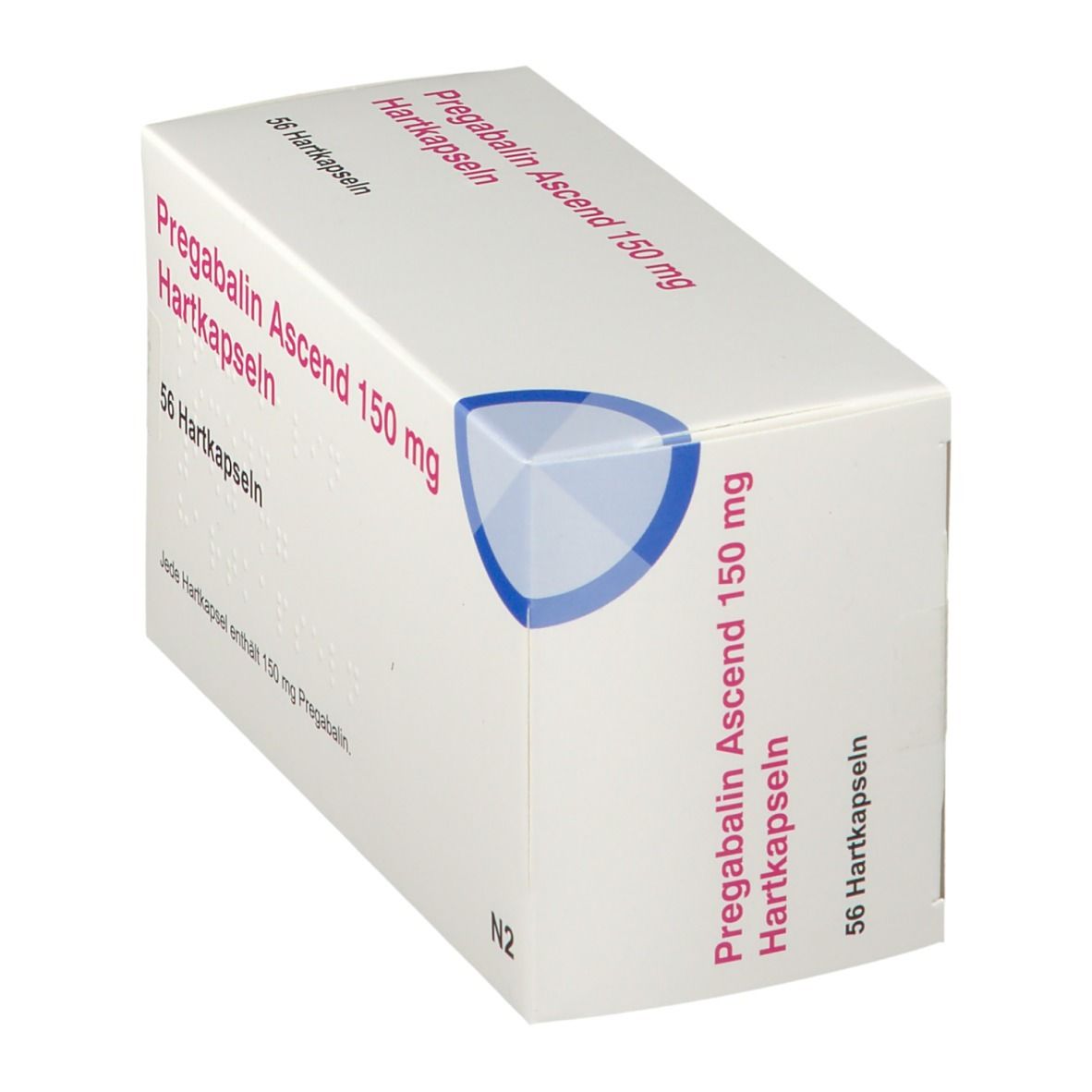 Pregabalin Ascend 150 mg Hartkapseln 56 St