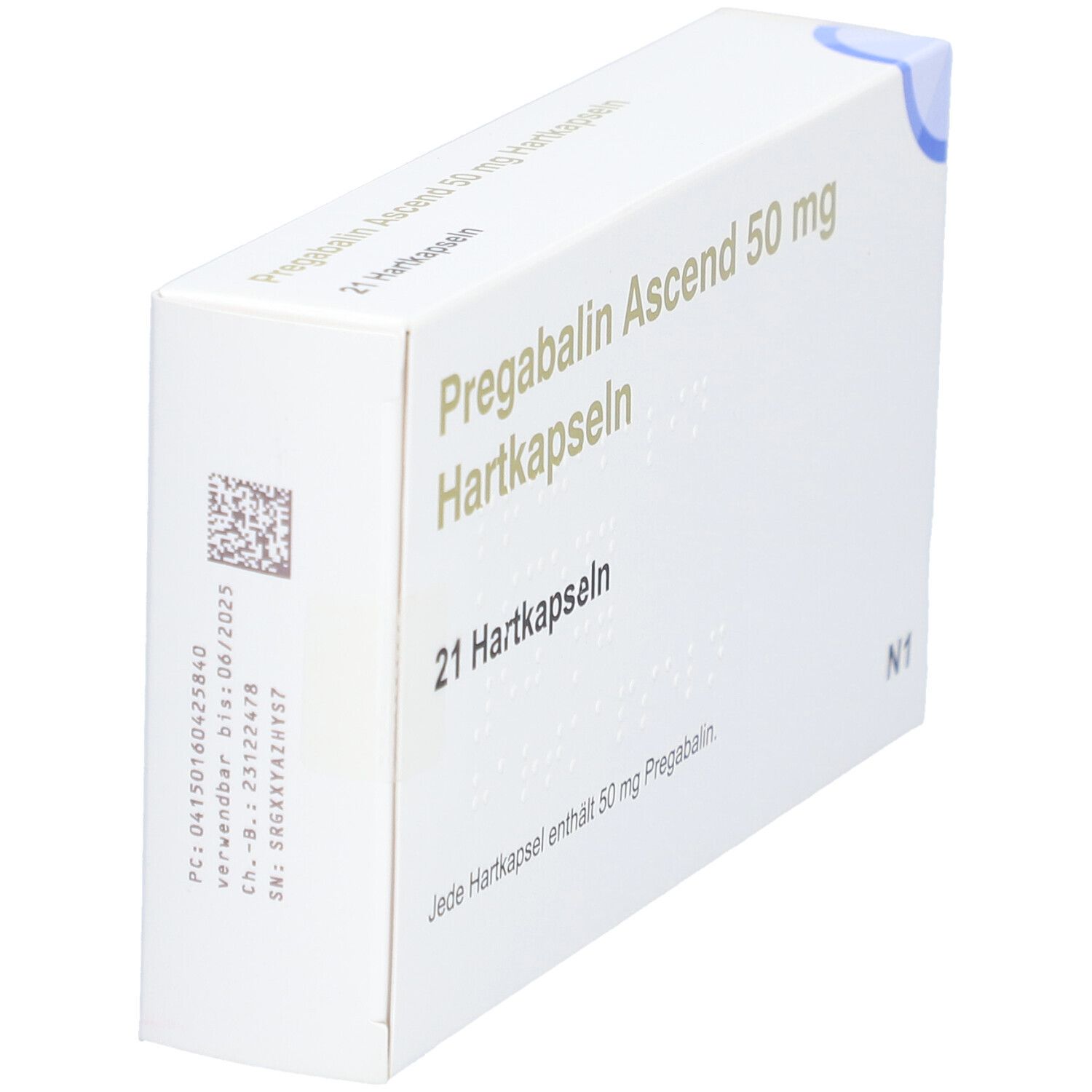 Pregabalin Ascend 300 mg Hartkapseln 14 St